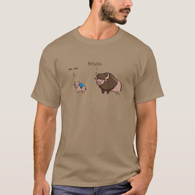 Bison retro T-Shirt (Front)