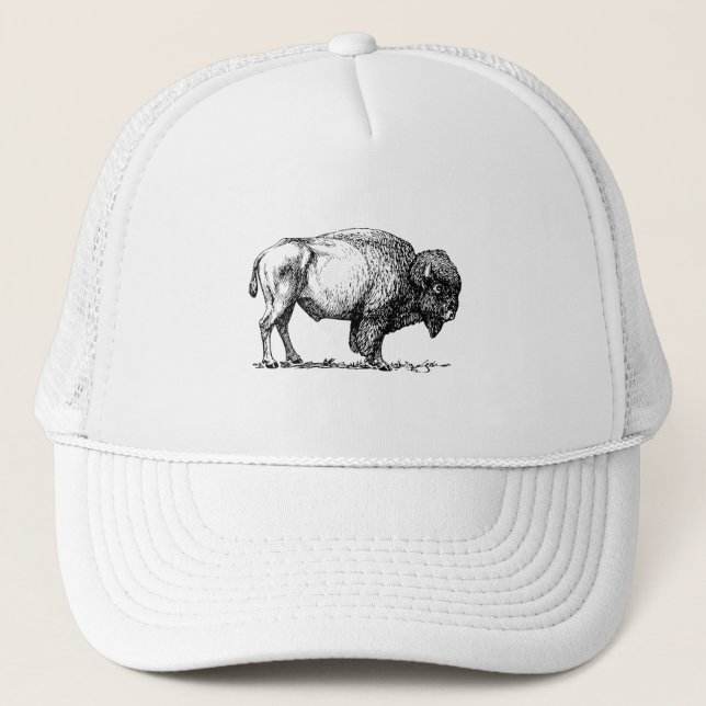 Bison Trucker Hat (Front)