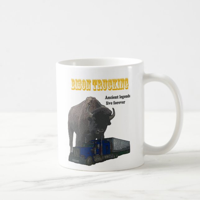 Bison Trucking Coffee Mug (Right)