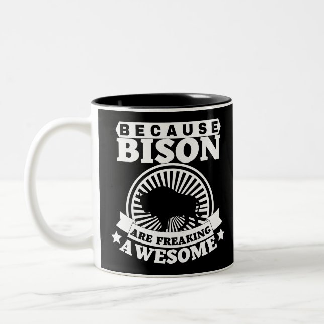 BISON Two-Tone COFFEE MUG (Left)