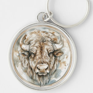 Bison Wild Tame and Timeless Collection Key Ring