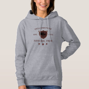 Bison Yellowstone National Park Hoodie
