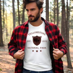 Bison Yellowstone National Park T-Shirt