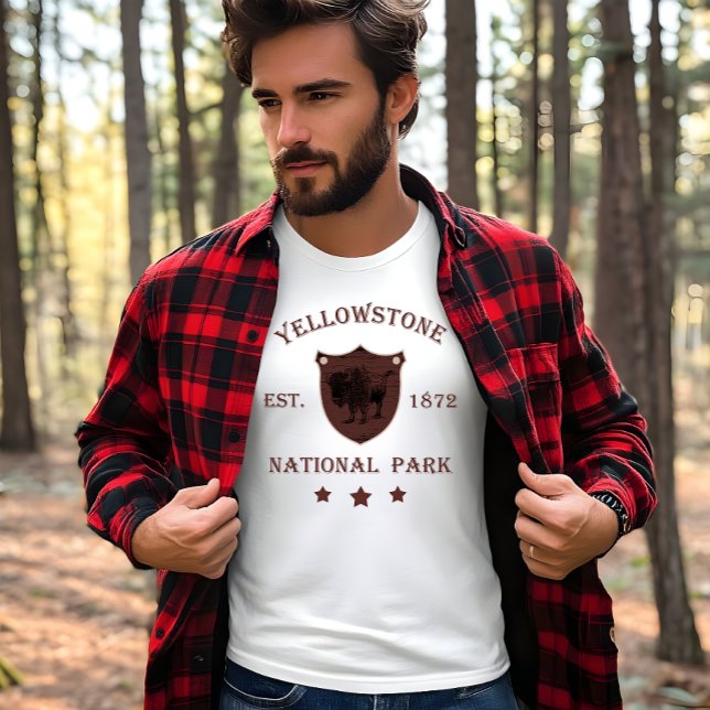Bison Yellowstone National Park T-Shirt (Creator Uploaded)