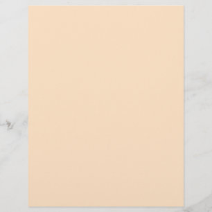 Bisque  (solid colour)  custom letterhead