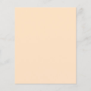 Bisque (solid colour) flyer