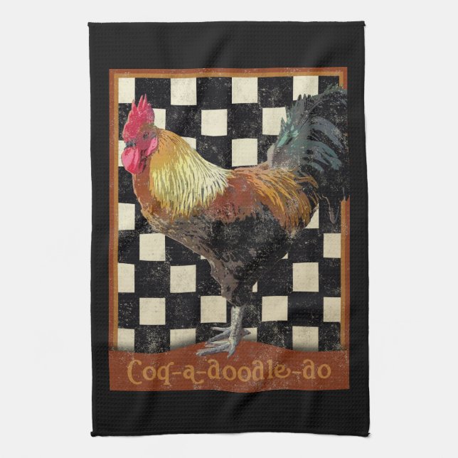 Bisto Rooster Tea Towel (Vertical)
