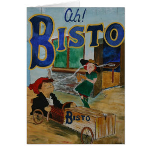 Bisto vintage poster