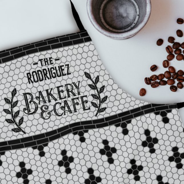 Bistro Tile Personalised Apron (Creator Uploaded)