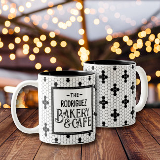 Bistro Tile Personalised Mug