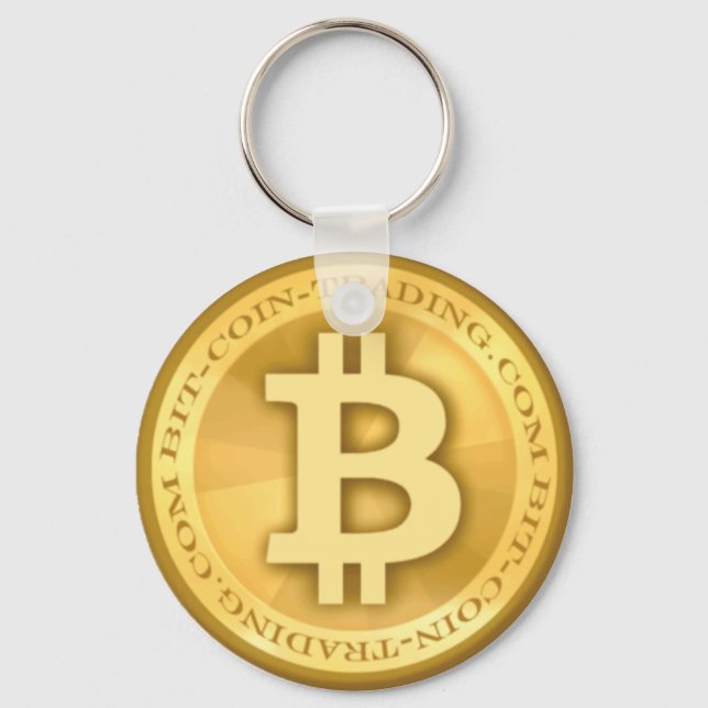 Bit-coin-trading.com Keychain (Front)