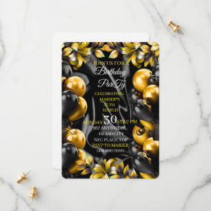 Bit Older Birthday Invitation, Editable Adult Save The Date