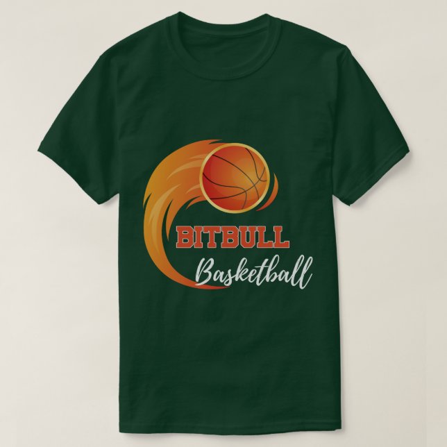 Bitbull Basketball  T-Shirt (Design Front)