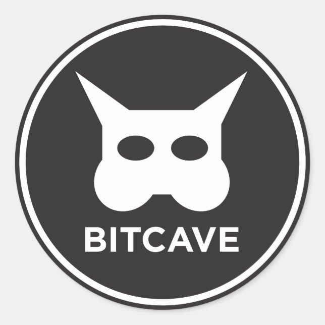 Bitcave Sticker (Front)