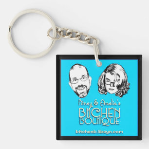 Bitchen Boutique Logo Keychain