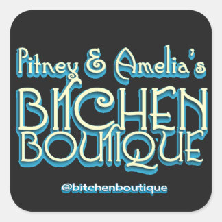 Bitchen Boutique Title Square Stickers (6)