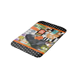 BITCHEN KITCHEN cute dog cooking chef floor mat