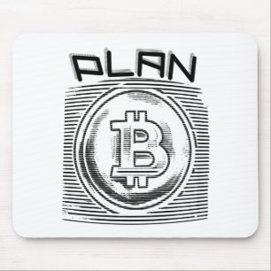 Bitcoin - Сrypto Plan B Mouse Pad