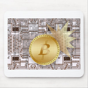 Bitcoin 18 mouse pad