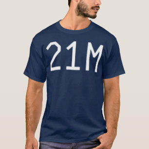 Bitcoin 21M Scarcity Hard Money Cool BTC Crypto T- T-Shirt