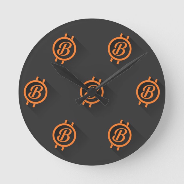 Bitcoin 3 round clock (Front)