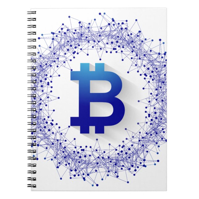 Bitcoin 5 spiral notebook (Front)