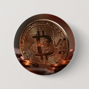 Bitcoin 6 Cm Round Badge