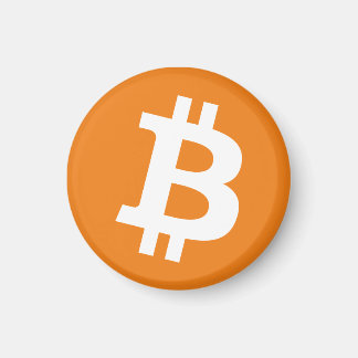 Bitcoin Acrylic Keychain Rep Magnet