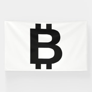 Bitcoin B Bold 6x10 Vinyl Banner