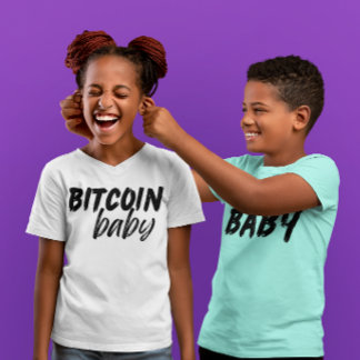 bitcoin baby boy crypto street-style gift bitcoin T-Shirt