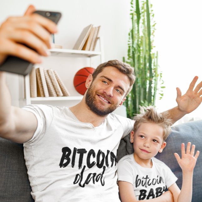 bitcoin BABY crypto street style gift modern T-Shirt (Creator Uploaded)