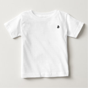 Bitcoin (Black ₿) Baby T-Shirt