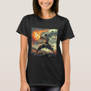 Bitcoin Black Strap Judo Martial Arts Karate T-Shirt