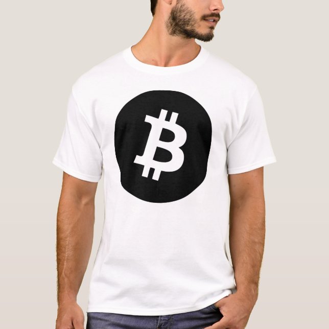 Bitcoin Black T-Shirt (Front)
