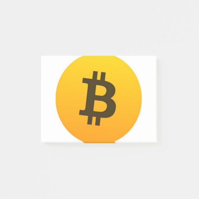 Bitcoin Bonanza Post-it Notes (Front)