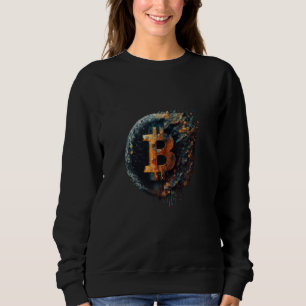 Bitcoin BTC Cryptocurrency Sweatshirt
