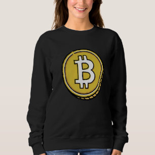 Bitcoin BTC Cryptocurrency Trader For Crypto Inve Sweatshirt