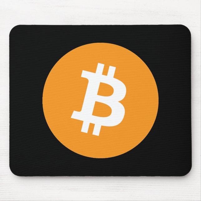 Bitcoin BTC Logo | Mouse Pad (Front)