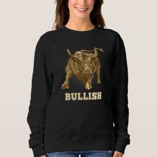 Bitcoin Bullish A Golden Bull For Btc Bulls Sweatshirt