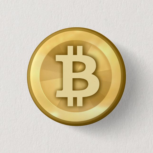 Bitcoin Button (Front)