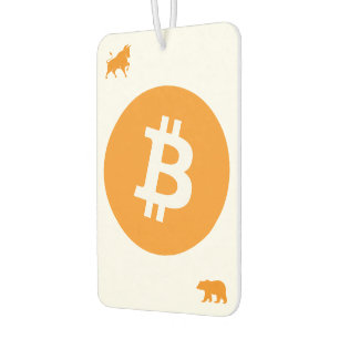 Bitcoin Car Air Freshener
