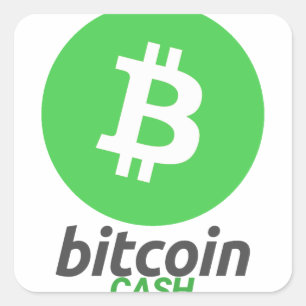 Bitcoin Cash - Cryptocurrency Alliance Super PAC Square Sticker