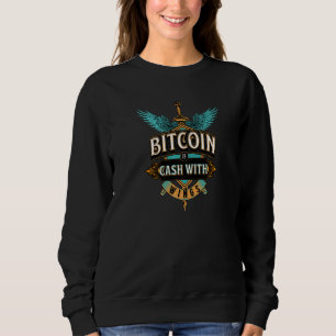 Bitcoin Cash With Wings Sweatshirt