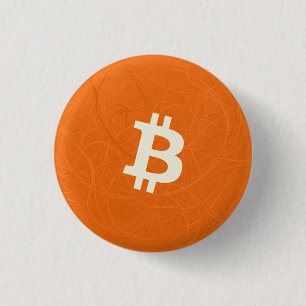 Bitcoin Classic Orange (Neuron) 3 Cm Round Badge