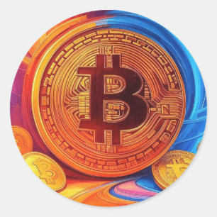 Bitcoin Classic Round Sticker