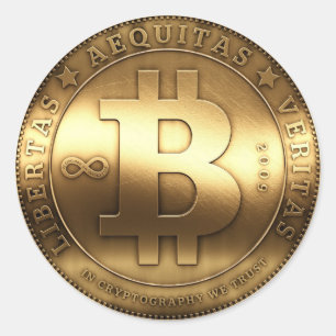 Bitcoin Classic Round Sticker