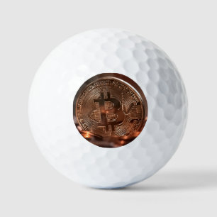 Bitcoin Coaster Golf Balls