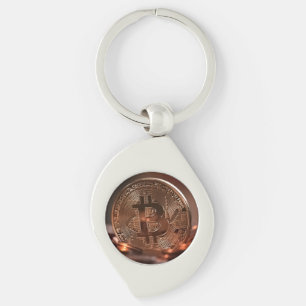 Bitcoin Coaster Key Ring