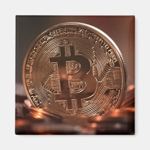Bitcoin Coaster Magnet