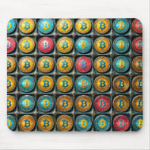 Bitcoin Colouring Currency set within compartment